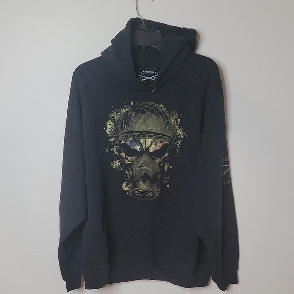 Grunt Style Other - Black Grunt Style Tactical Graphic Sweatshirt- XxL